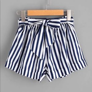 Striped shorts